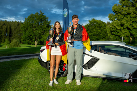 Anna-Katharina Brehm (Öschberghof) & Valentin Fischer (GC Augsburg) 